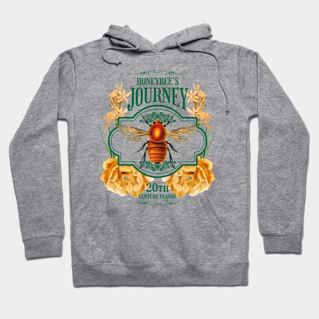 Cottagecore Heoneybees Journey Hoodie by LindenDesigns